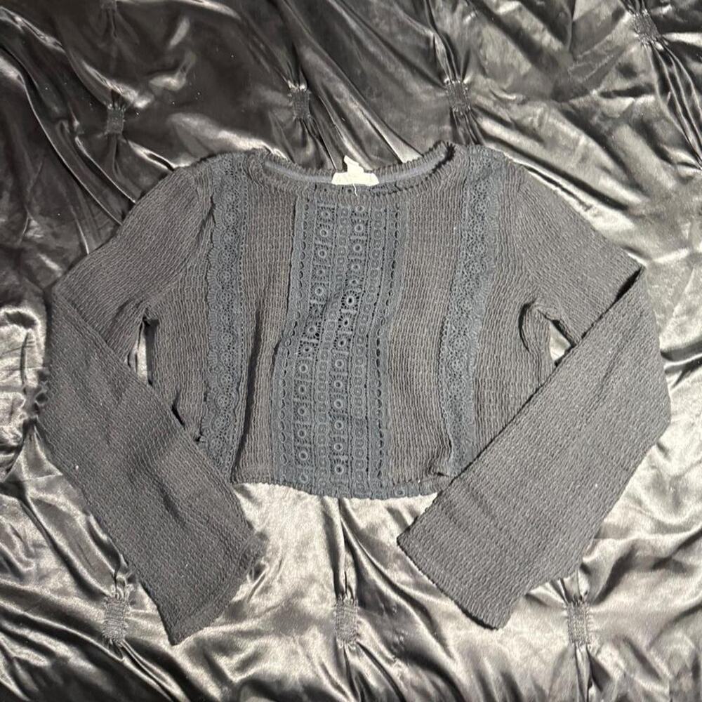 Forever 21 vintage black see through